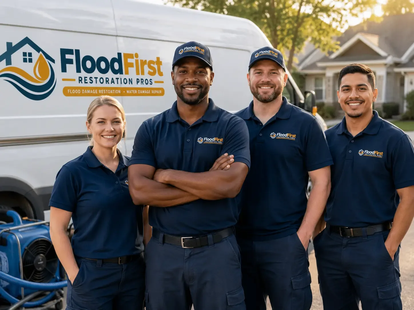 Flood Damage Restoration company in Pope Army Airfield, NC